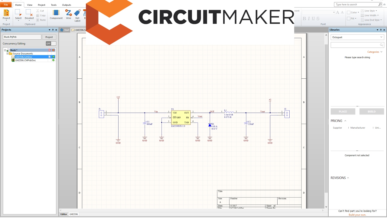 electrical circuit maker software free download